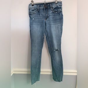 Cello Brand Distressed, Raw Hem Size 26 Jeans